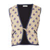 Maison Hotel Lulu Vest - Dark Bleu Gilet - Thumbnail 1
