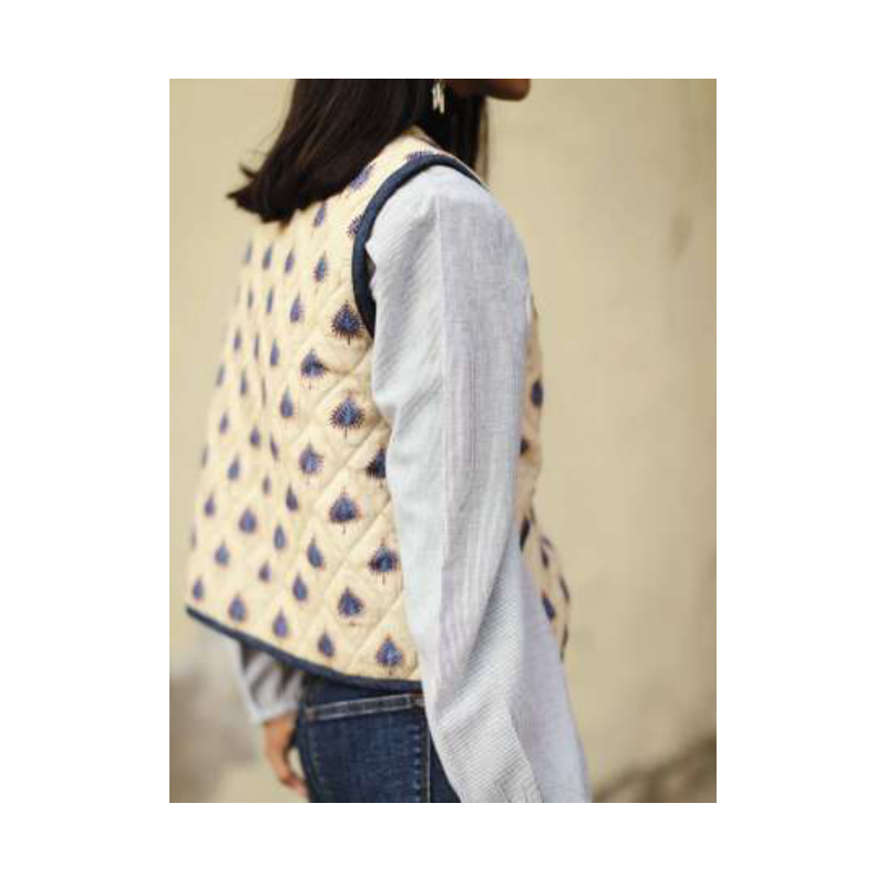 Maison Hotel Lulu Vest - Dark Bleu Gilet