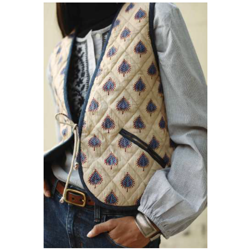 Maison Hotel Lulu Vest - Dark Bleu Gilet