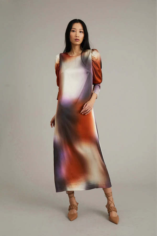 Munthe Akeville Dress - Rust | Garmentory Munthe Akeville Dress - Rust | Garmentory