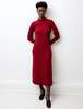 CFCL Portrait Dress 2 - Red - Thumbnail 1