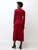 CFCL Portrait Dress 2 - Red - Thumbnail 4
