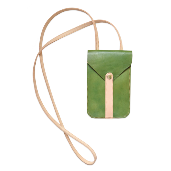 basic. Pocket Purse Green Garmentory