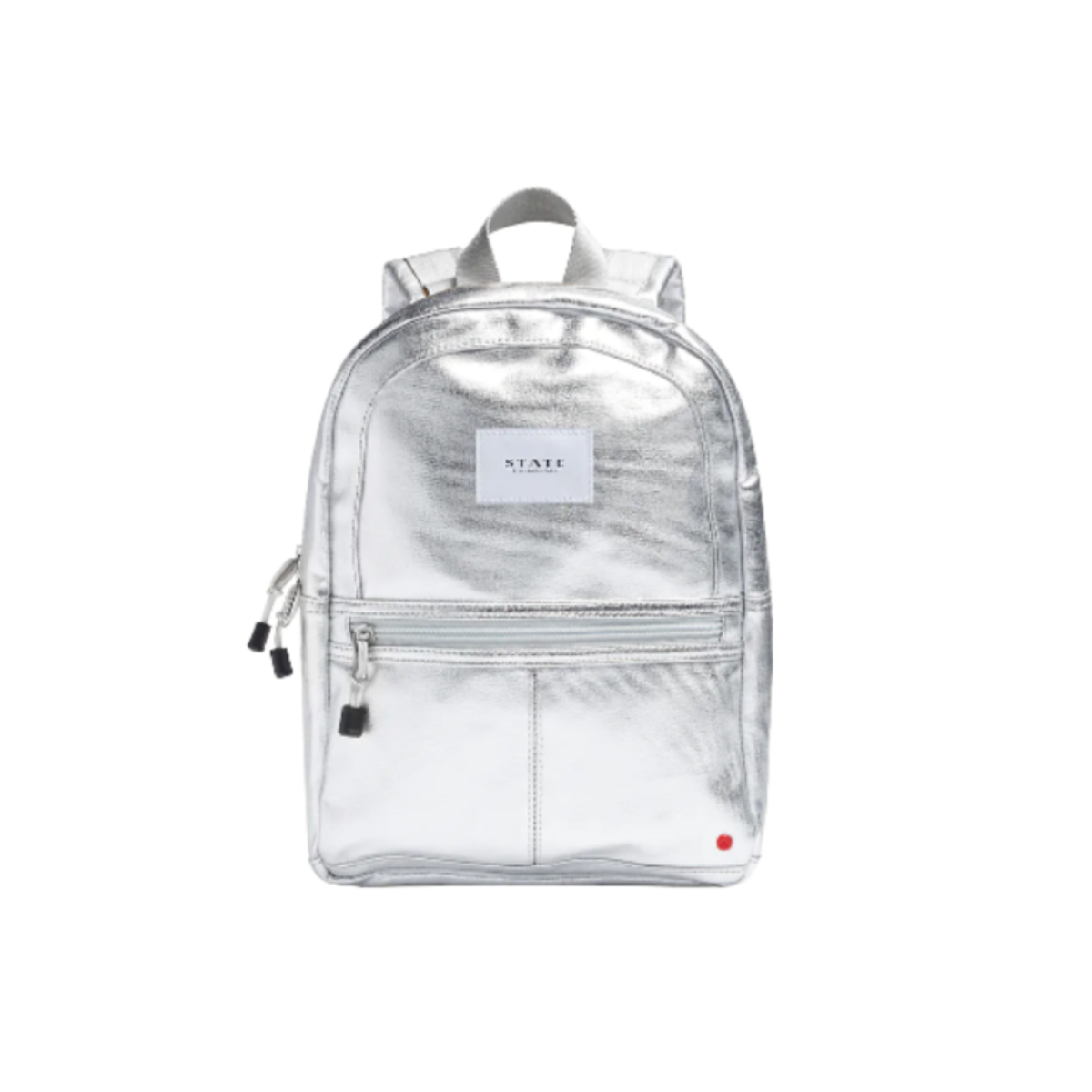 Kids STATE BAGS Kane Mini Backpack - Silver | Garmentory