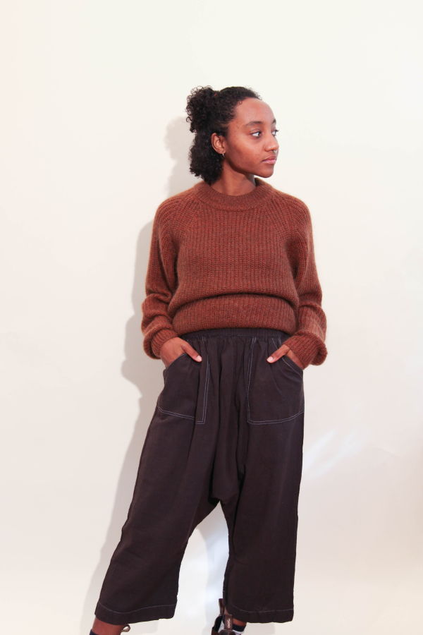 Pull On Pant - Chocolate