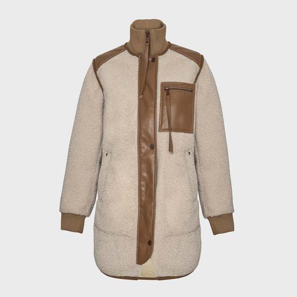 Adroit Audrey Coat - Oak