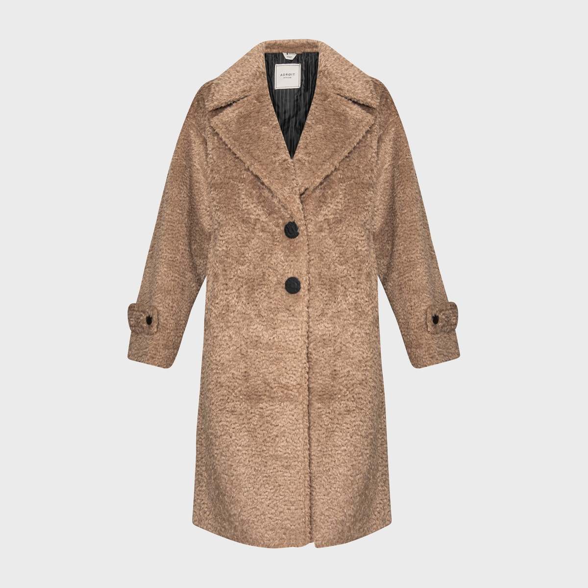 Adroit Lea Coat - Latte - Image 1 of 3
