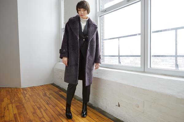 Adroit Lea Coat - Latte