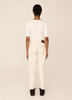 YMC Tearaway Cotton Jeans - Ecru - Thumbnail 5