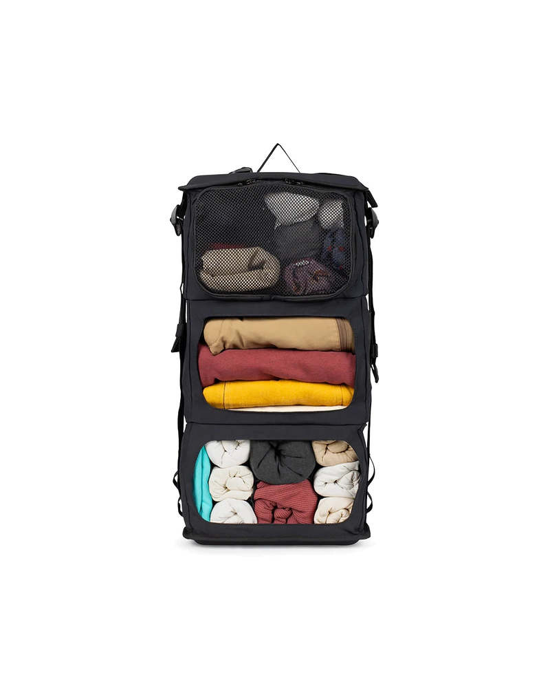 Tropicfeel Wardrobe for Hive and Shell backpacks Black Garmentory