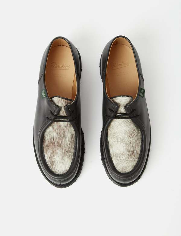 Paraboot Michael (Leather) - Black/Pony Fur | Garmentory
