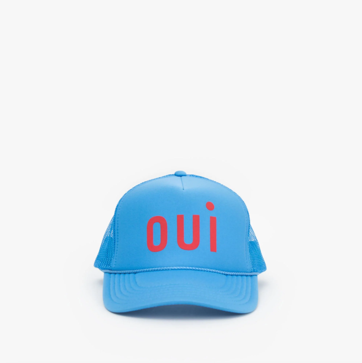 Clare V. Trucker Hat - Blue | Garmentory