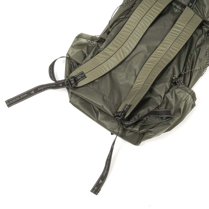 and wander SIL DAYPACK - KHAKI | Garmentory