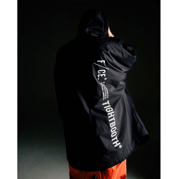 F/CE x Tightbooth Rain Coat - Black | Garmentory