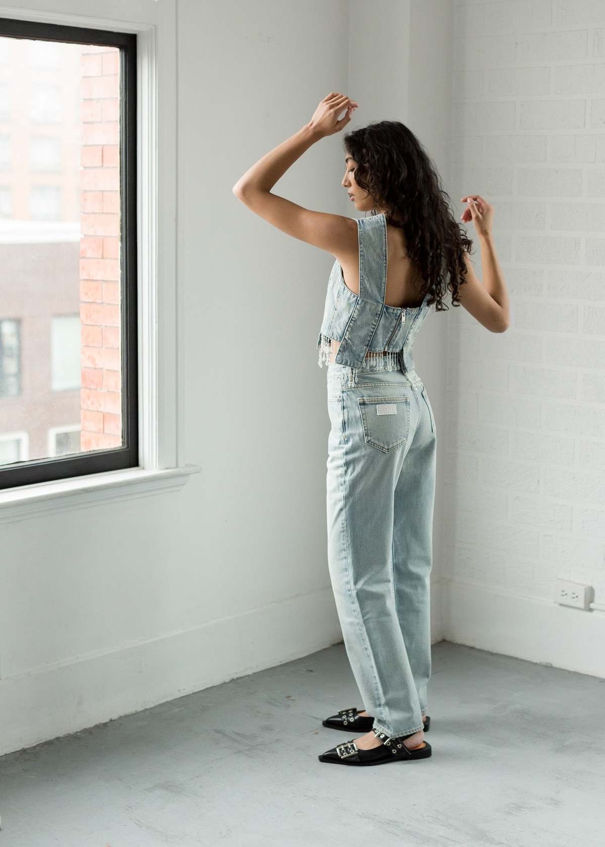 Ganni Swigy Jeans - Tint Wash | Garmentory
