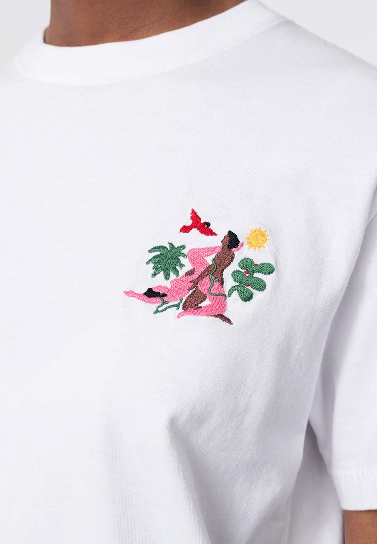 【CARNE BOLLENTE】 JUNGLE SWING / White Jungle-Swing-T-Shirt---White-