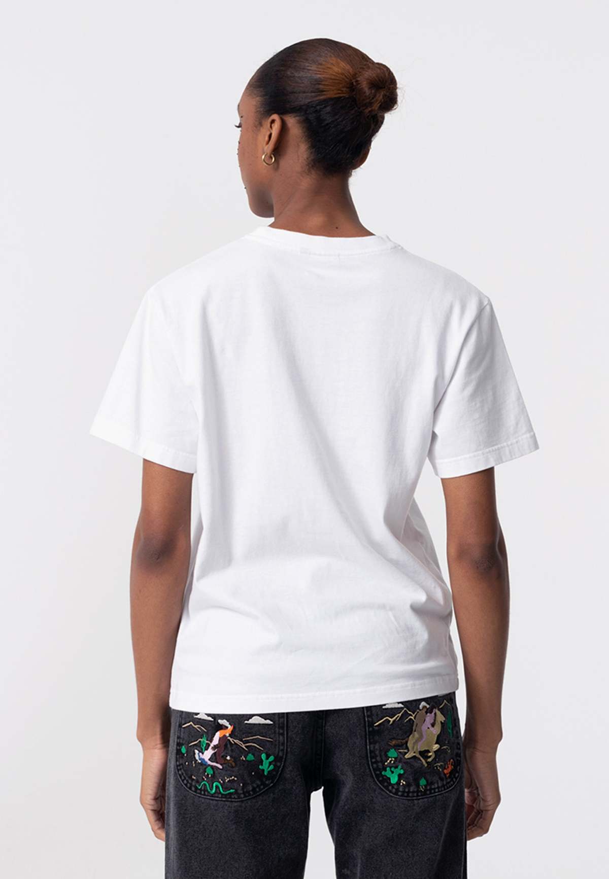 【CARNE BOLLENTE】 JUNGLE SWING / White Jungle-Swing-T-Shirt---White-
