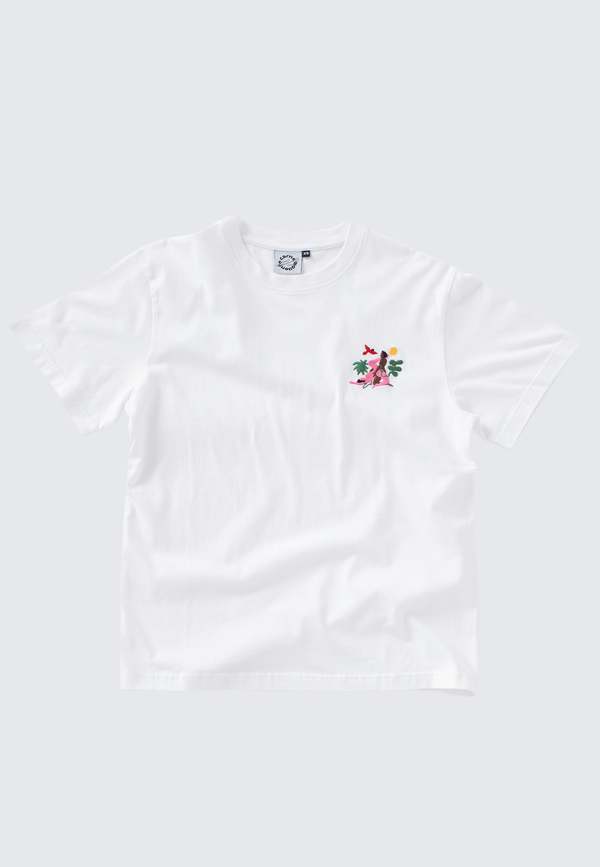 【CARNE BOLLENTE】 JUNGLE SWING / White Unisex Carne Bollente Jungle Swing T Shirt - White | Garmentory
