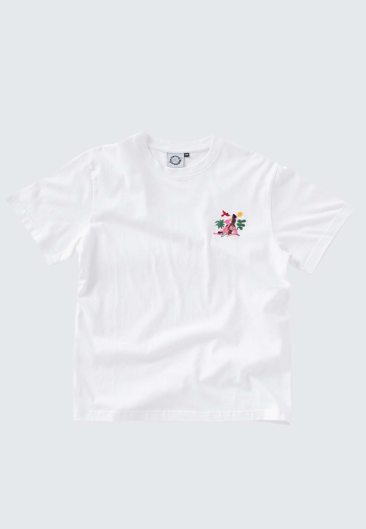 【CARNE BOLLENTE】 JUNGLE SWING / White Unisex Carne Bollente Jungle Swing T Shirt - White | Garmentory