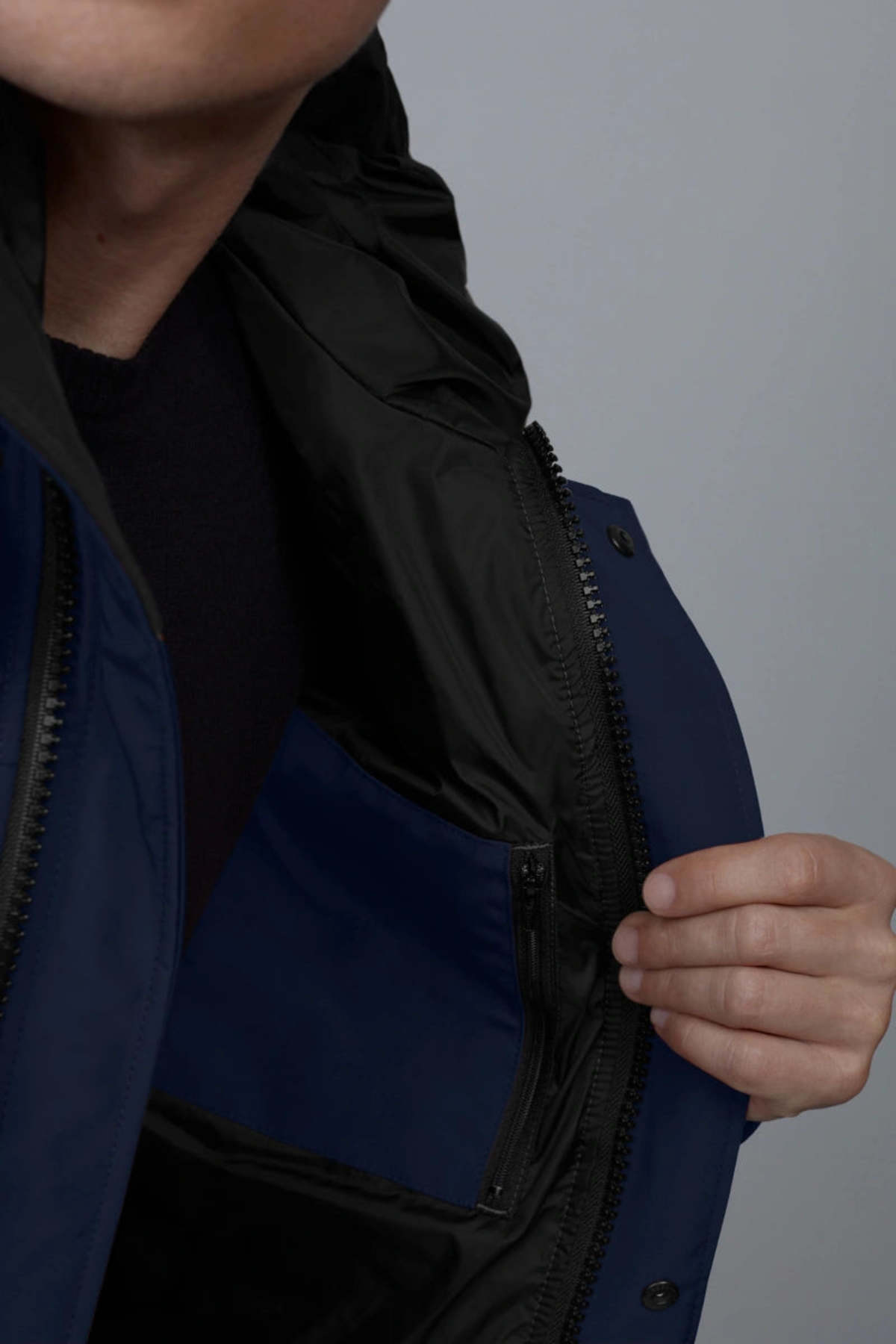 Canada Goose Macmillan Parka - Atlantic Navy - Image 4 of 7