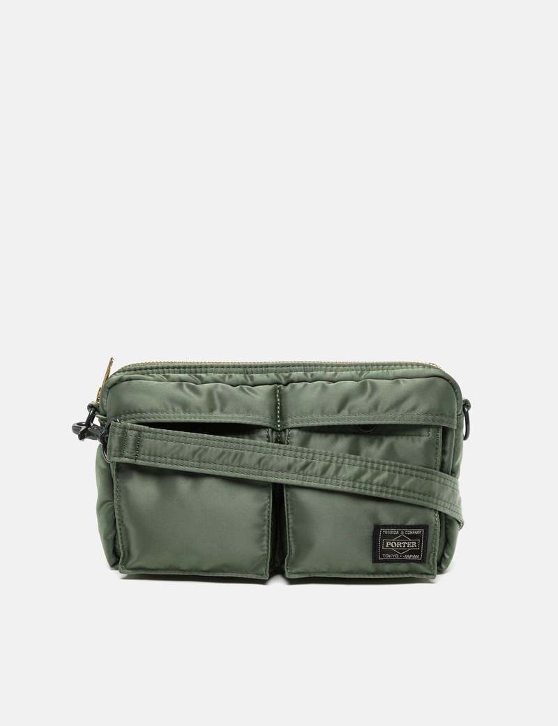 Porter Yoshida & Co Tanker Shoulder Bag - Sage Green | Garmentory