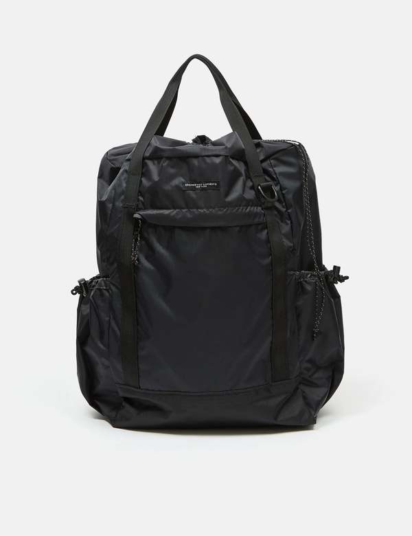 バッグ M1485 ENGINEERED GARMENTS UL 3 Way Bag Engineered Garments UL 3 Way Bag Black Nylon Ripstop - Made