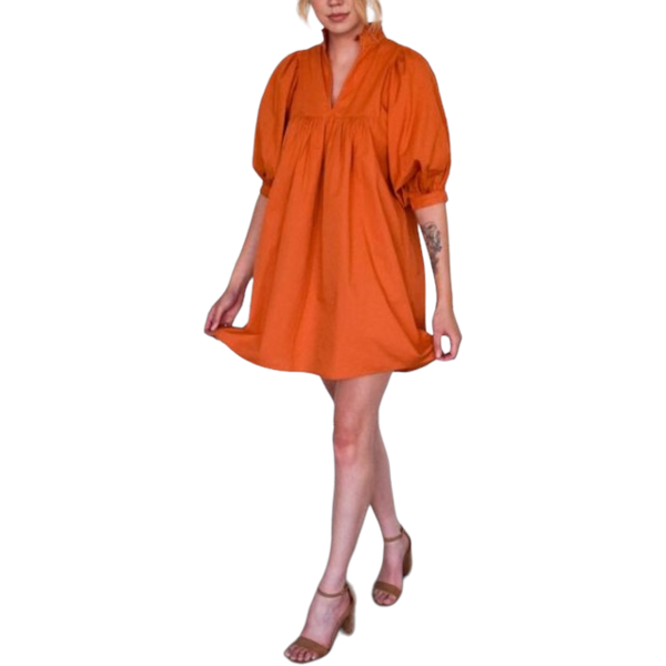 Dress Burnt Orange | Garmentory