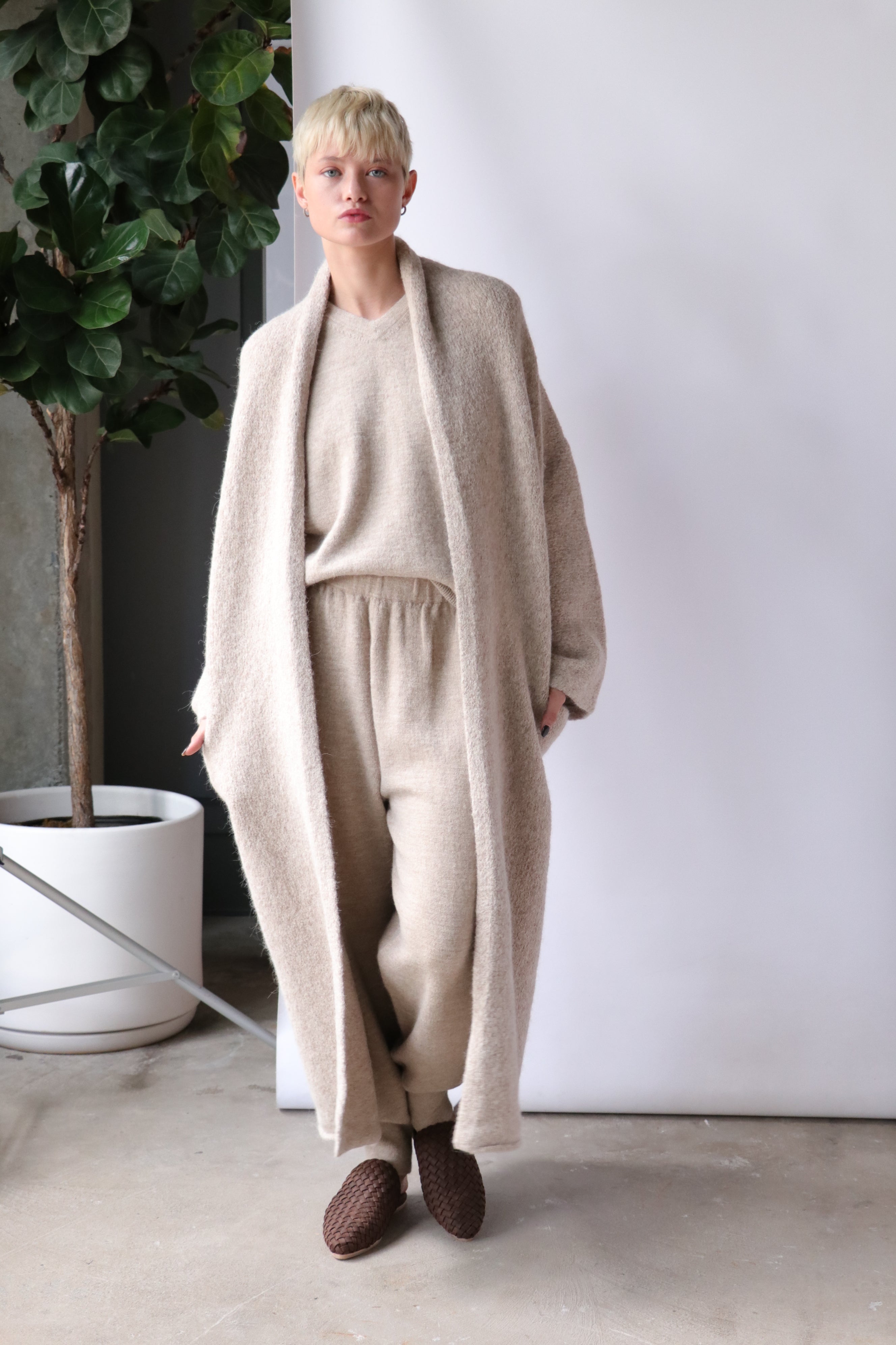 Lauren Manoogian Long Shawl Cardigan - Aspen | Garmentory