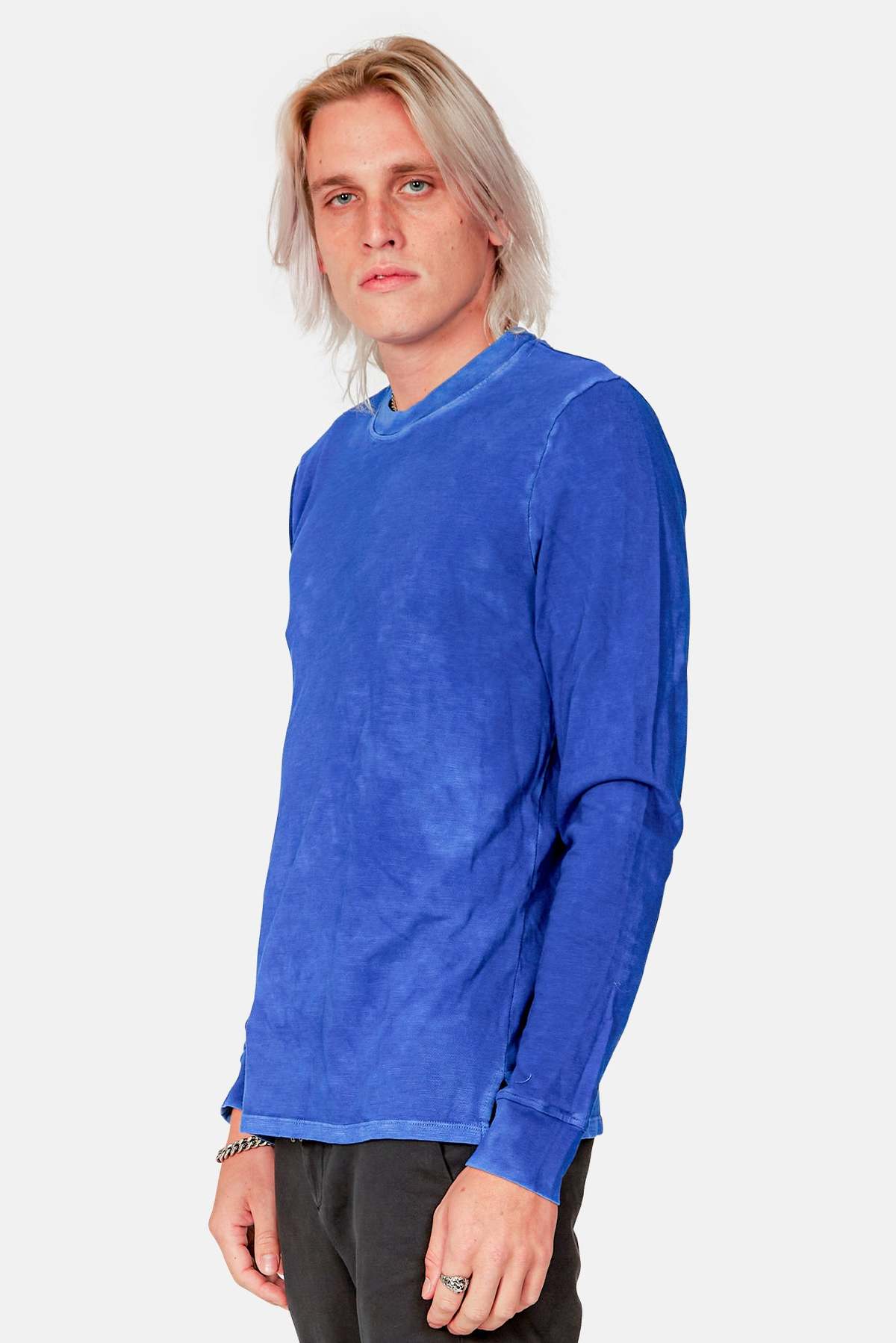 Cotton Citizen Presley Long Sleeve - Vintage Cobalt - Image 2 of 5