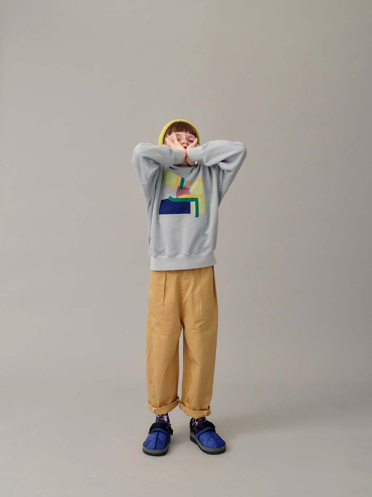 Kids Main Story Barrel Twill Pant - Sand - Image 1 of 5