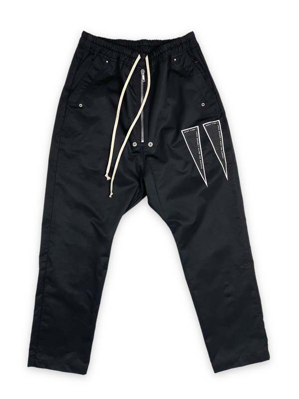 Rick Owens Geth Bela Pants - Black | Garmentory