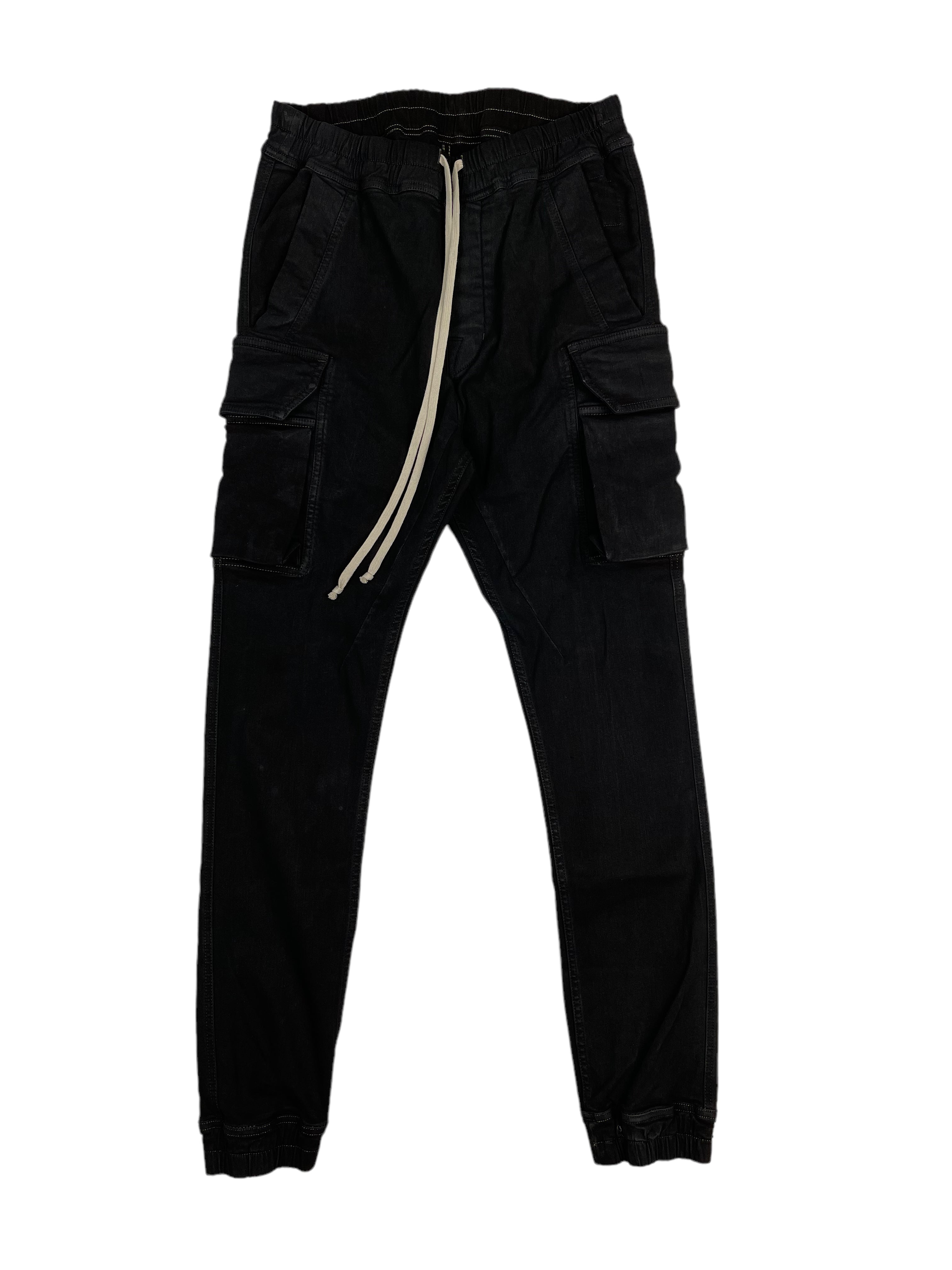 Rick Owens Mastodon Cut Pants - Black | Garmentory