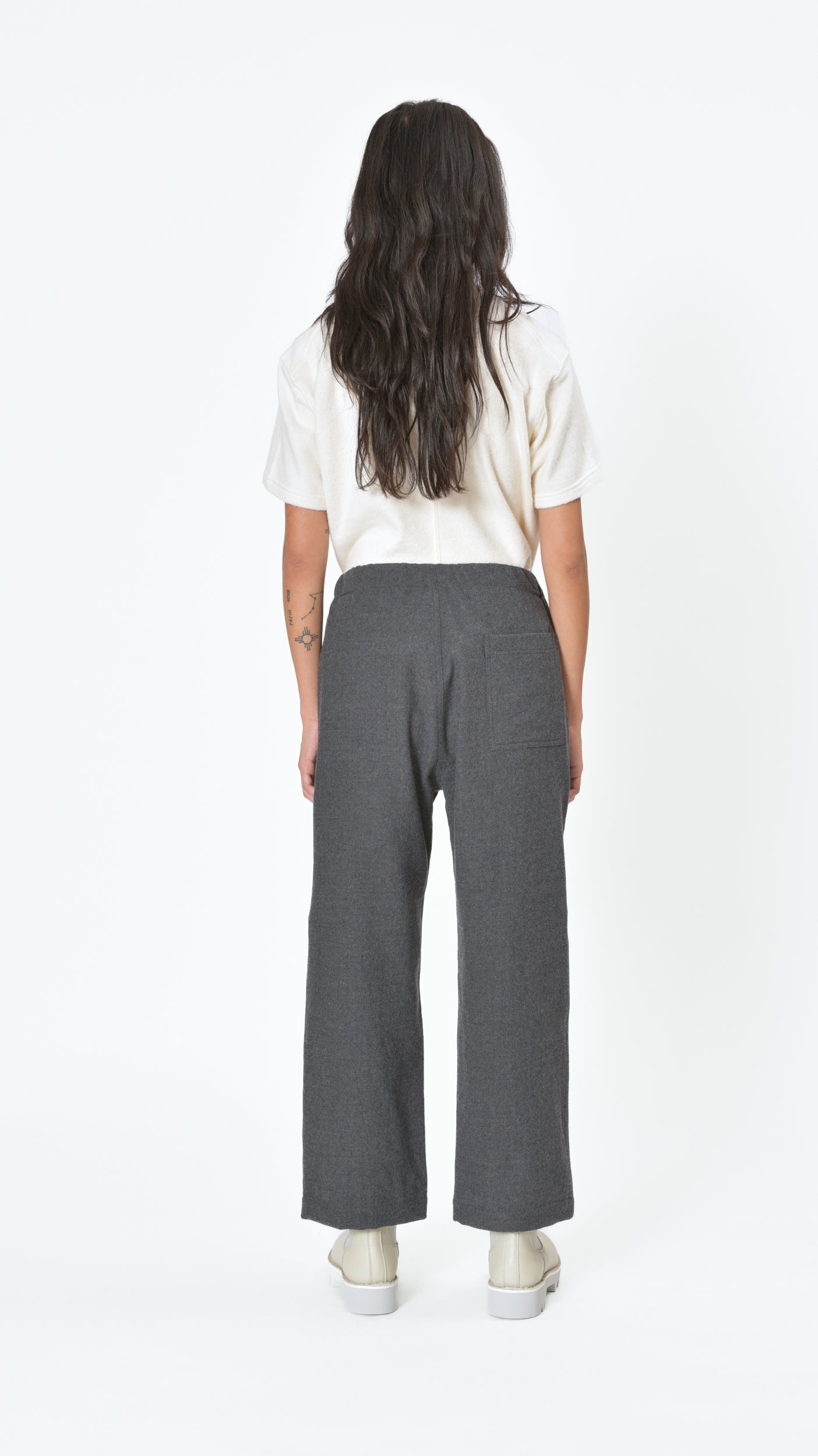 Sofie D'Hoore Pluto Shorts in Woven Coconut