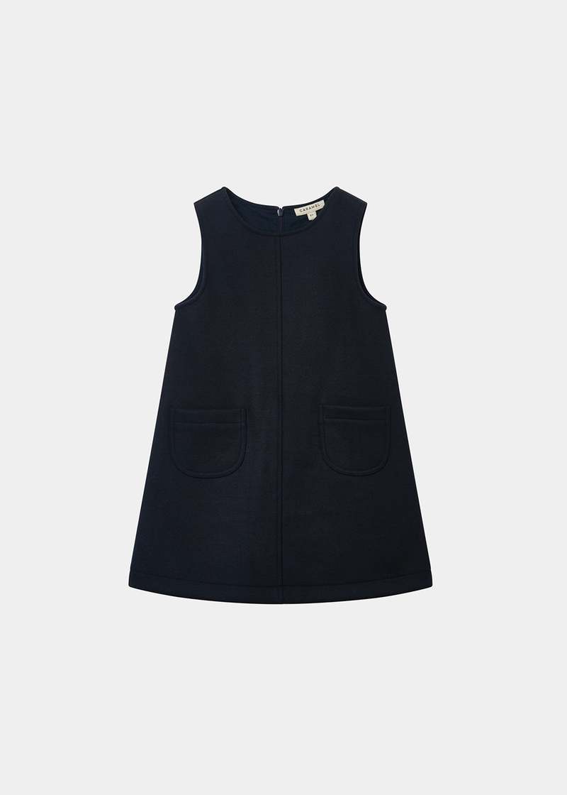 CARAMEL JUNIPER DRESS（NAVY） JUNIPER DRESS - NAVY | Garmentory