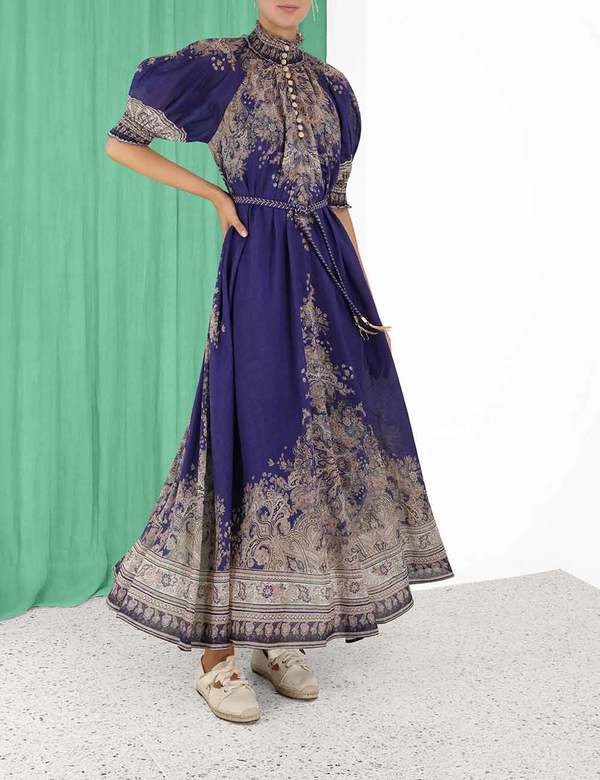 zimmermann silk swing maxi dress Zimmermann Alight Swing Maxi Dress