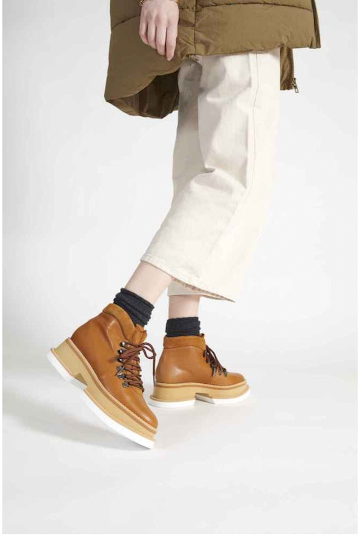 Robert Clergerie Belina Ankle Boot - rust - Image 3 of 5