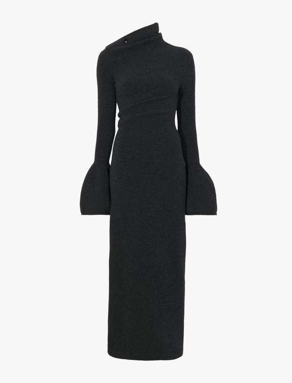 proenza schouler asymmetric wool blend dress Proenza Schouler