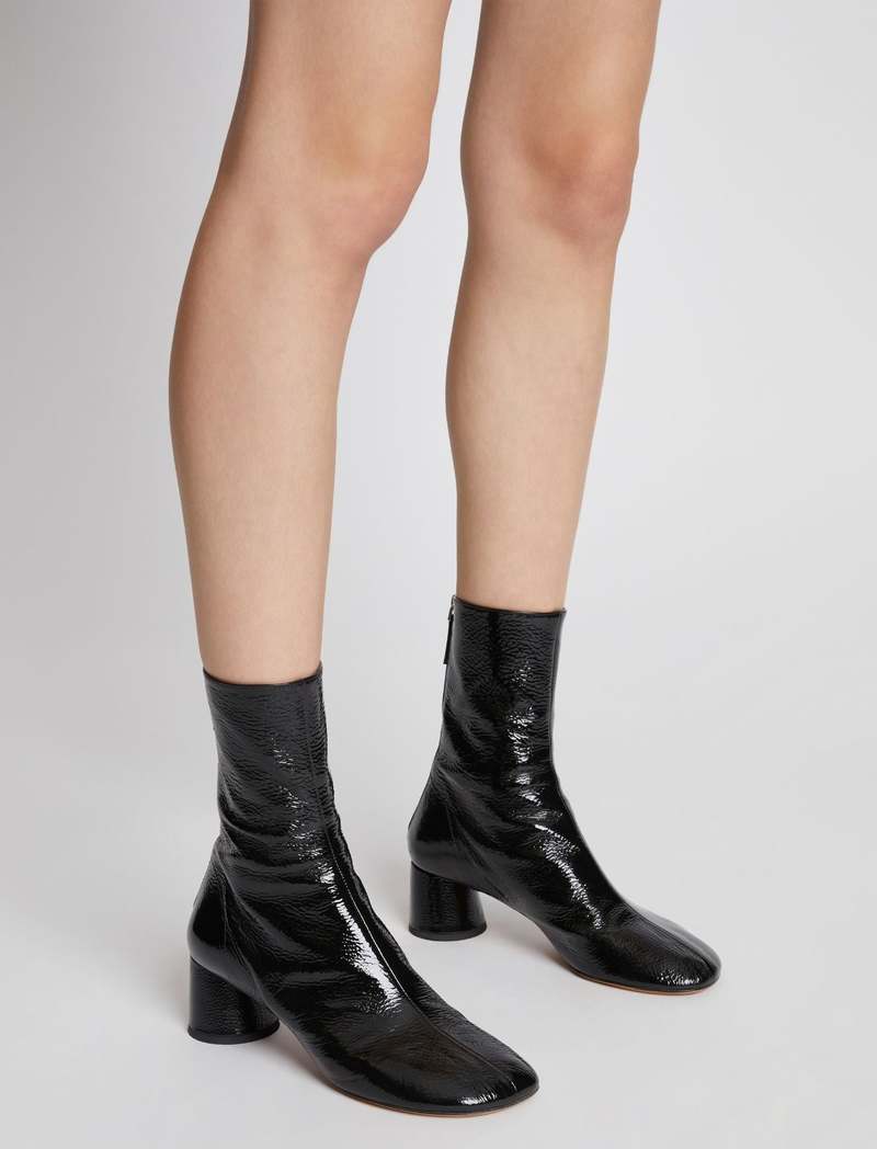 Proenza Schouler Patent Glove Boot - Black | Garmentory