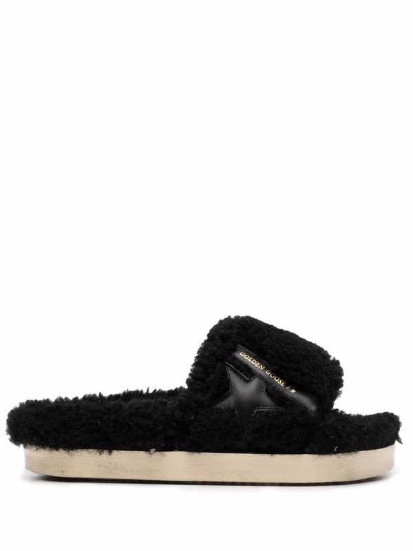 Poolstar Shearling Slides | Garmentory
