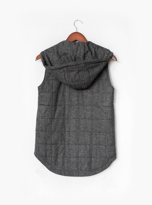 Kinney Vest | Grey Herringbone Kinney Vest | Grey Herringbone