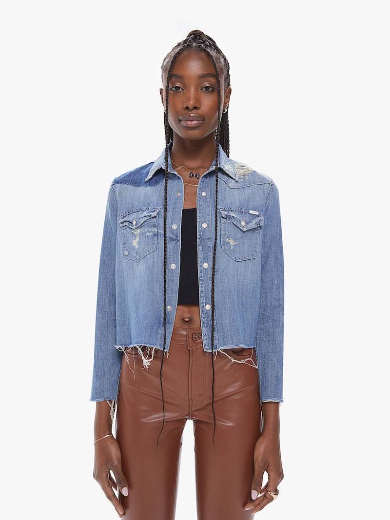 mom PETITES The Lil Lasso Sneak - Sow Surreal | MOTHER DENIM