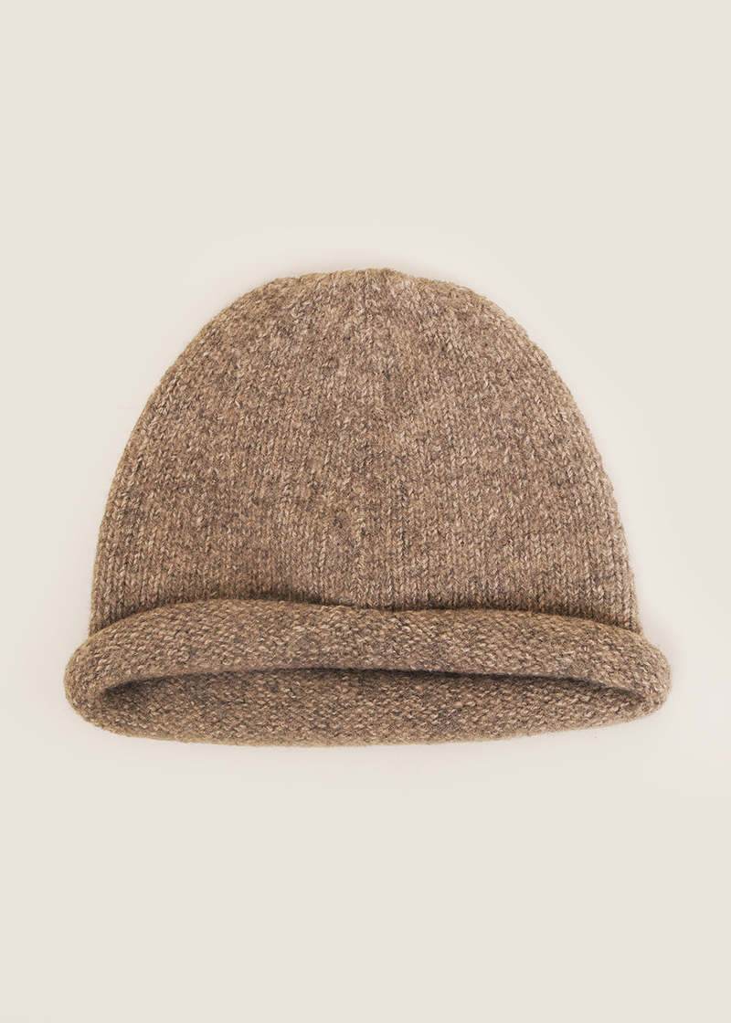 Lauren Manoogian Knit Roll Hat - Rock Melange | Garmentory
