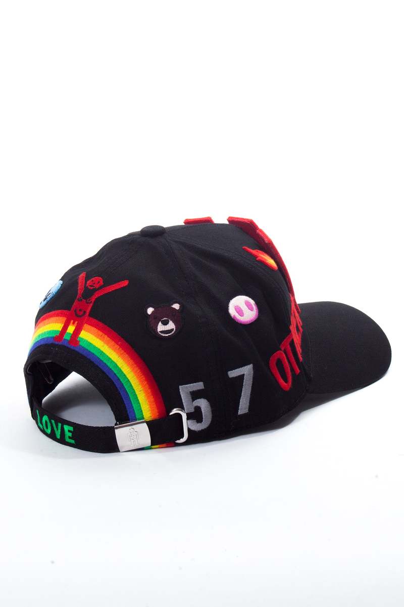 Walter Van Beirendonck OTHERWORLDLY Cap - Black | Garmentory