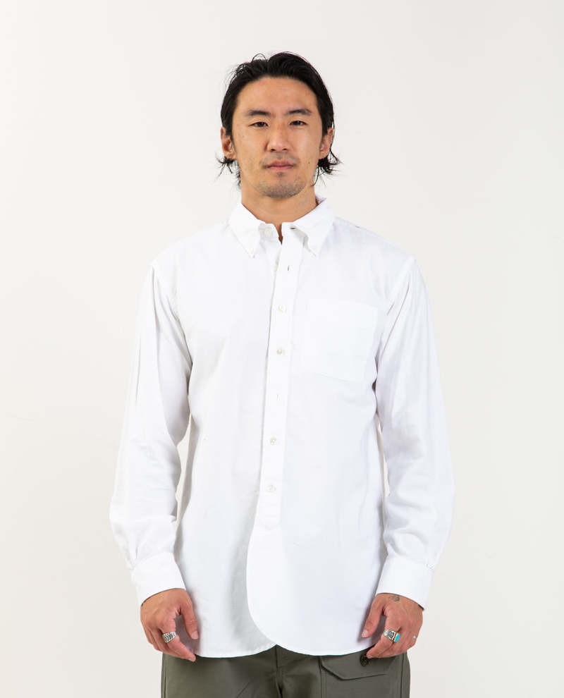 Engineered Garments 19 Century Bd Shirt - White Ox | Garmentory