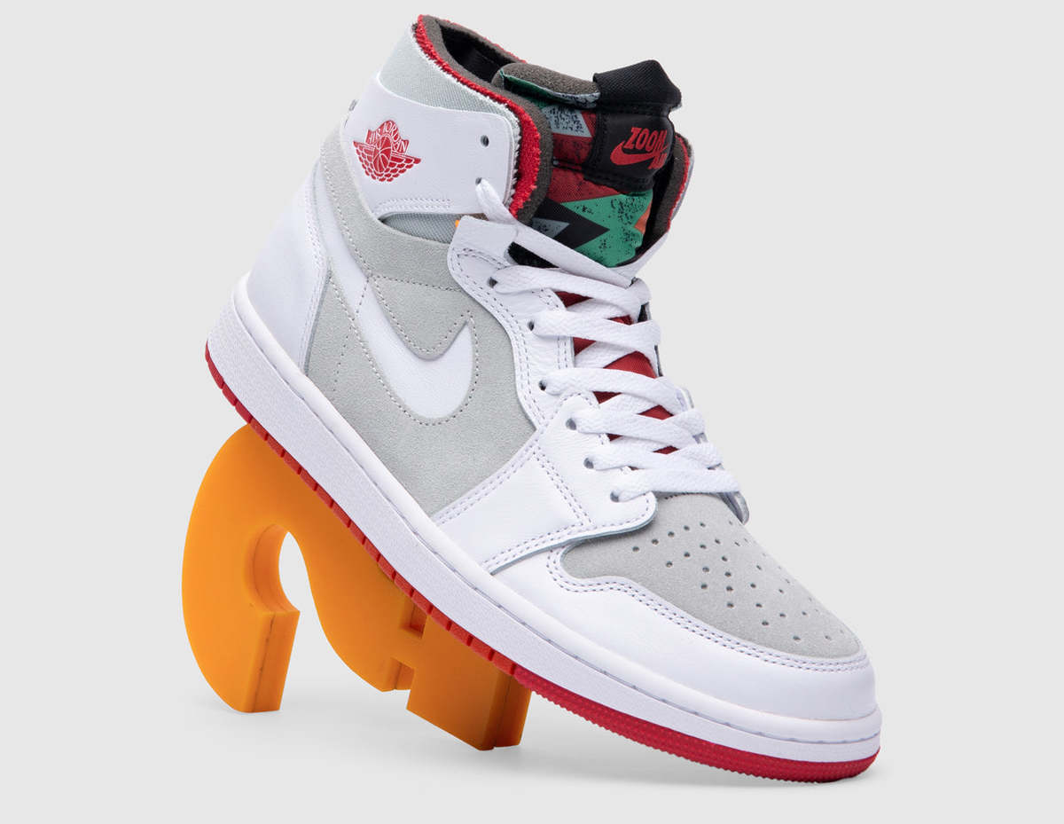 red white and silver jordan 1