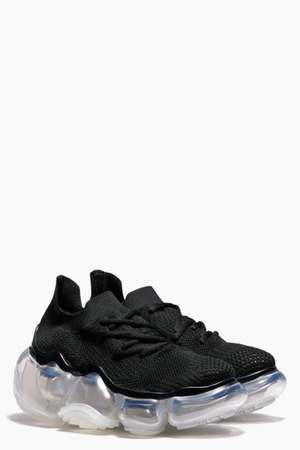 grounds Moopie Sneakers - Black Clear | Garmentory