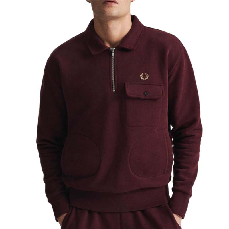 M12 - Black / Champagne / Champagne | The Fred Perry Shirt