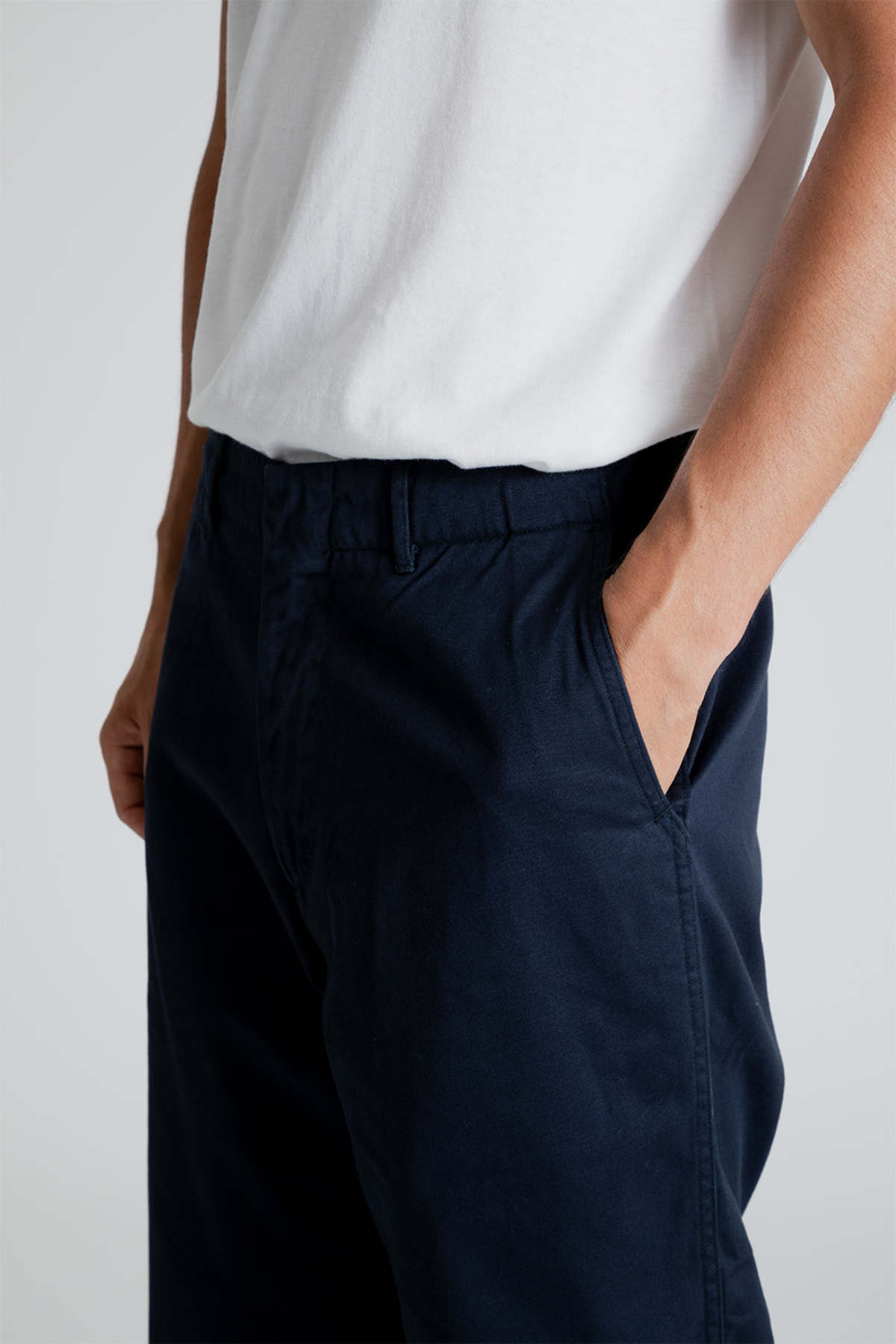 Nanamica Wide Chino Pants - Navy | Garmentory