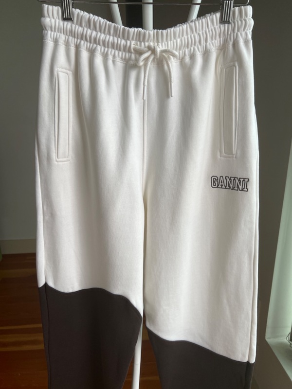 Ganni software 5 wave sweatpants | Garmentory