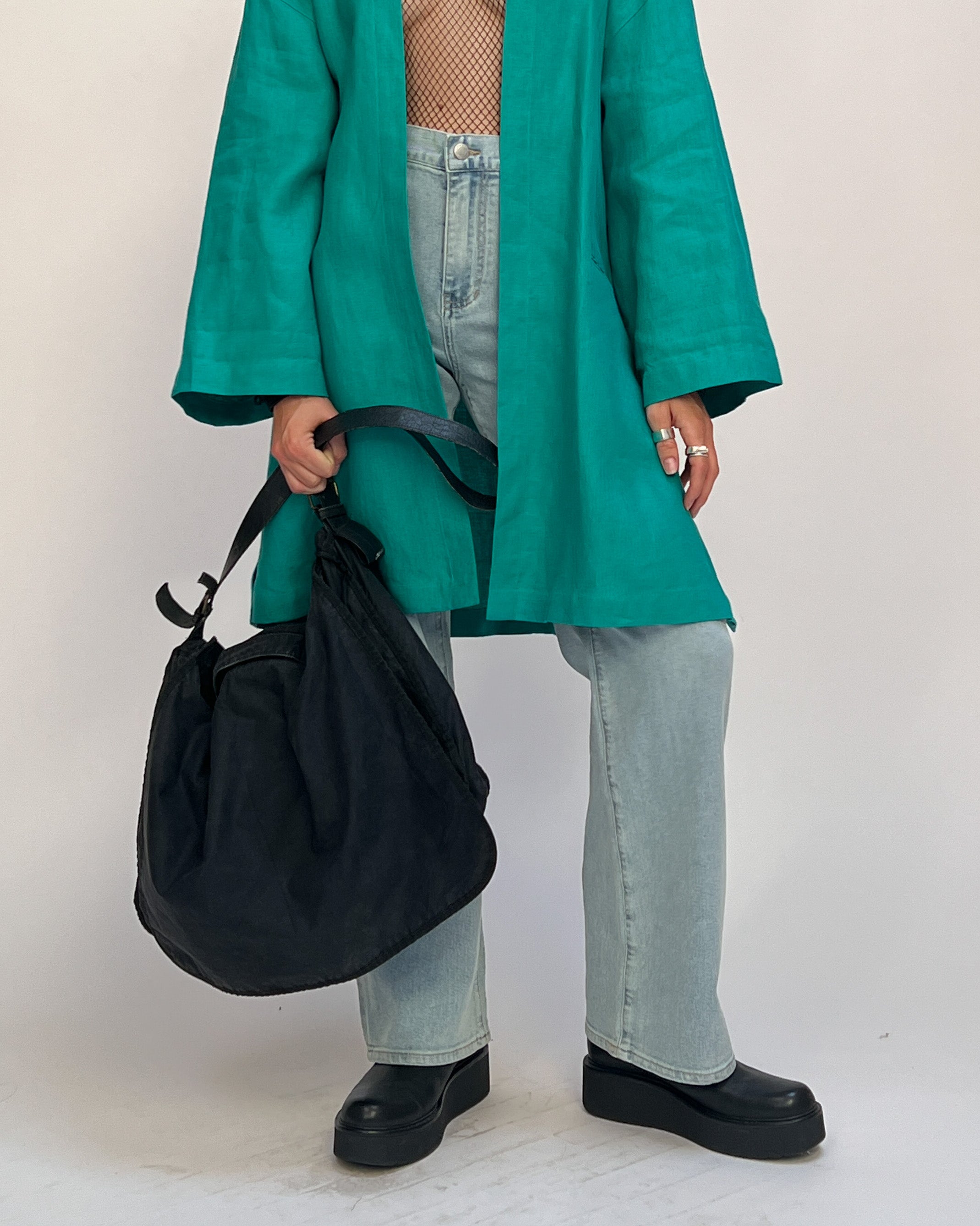 Black Cotton Dries Van Noten Messenger Bag Black Garmentory